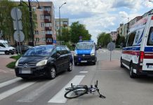 14-latka potrącona na przejeździe dla rowerów