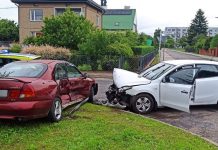 Wymusił pierwszeństwo