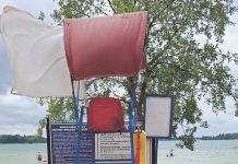 Zginęła proteza i ratownicza wieża