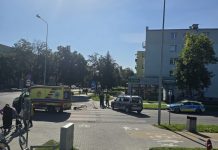 Z ostatniej chwili. Potrącenie rowerzysty przy dworcu PKP w Chełmie