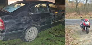 Bez kasku i świateł, za to na podwójnym gazie