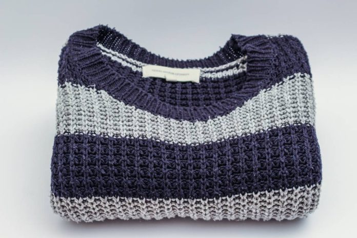 Sweter męski w pasy