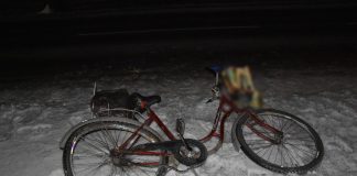 Potrącenie 42 letniej rowerzystki