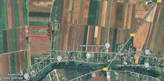 Biometanownia miałby stanąć na zaznaczonych czerwoną linią działkach