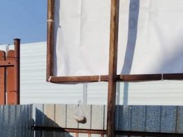 Dostali wiadomość? Cuchnąca ryba wisiała na płocie