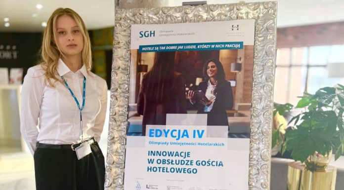 Julia z „Gastronomów” w gronie najlepszych młodych hotelarzy w kraju