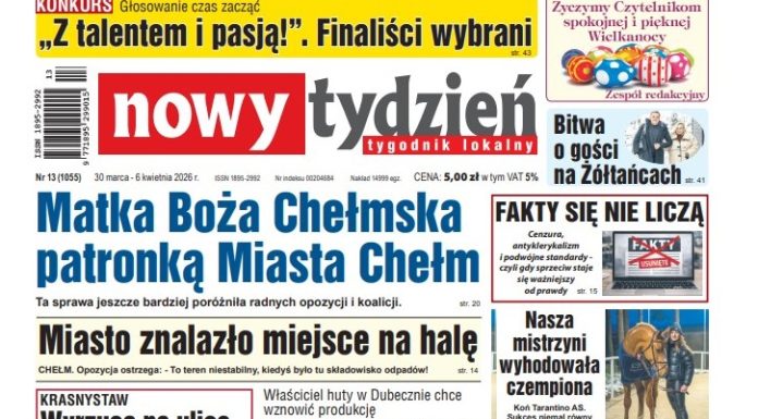 Najnowszy numer „Nowego Tygodnia” od poniedziałku w sprzedaży