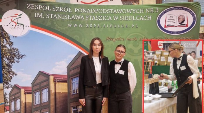 Serwuje po mistrzowsku