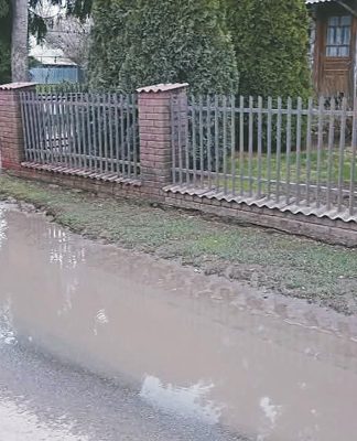 Zalewa w Chłaniowie